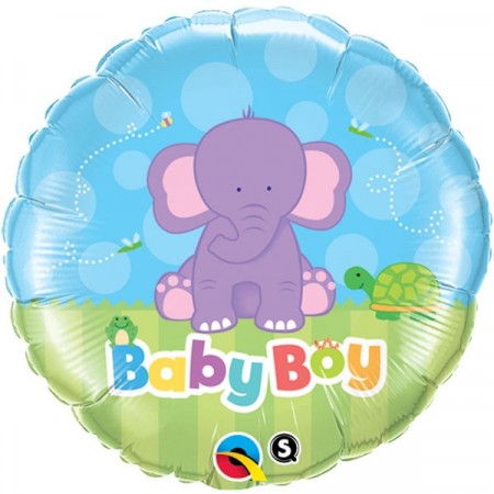 Baby Boy Elefant Folieballong