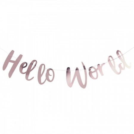 Hello World Banner