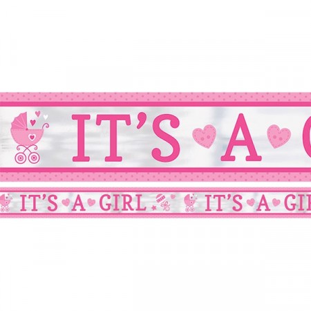 It´s A Girl Banner